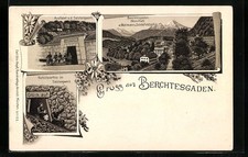 Lithographie Berchtesgaden