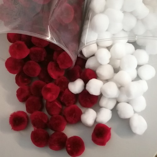 Bommeln pompons schneeball - bommeln,