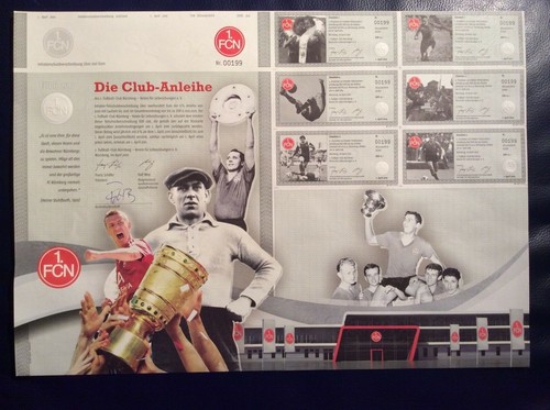 Nürnberg club anleihe - 1., nürnberg,