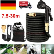 Flexibler Gartenschlauch Flexischlauch Schlauch Wasserschlauch Brause 7,5-30 m