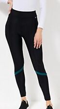 PROSKINS by Barbara Klein Leggings 1/1-Länge Anti-Cellulite Gr.48 Schwarz Petro