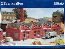 Pola   N 262 Bausatz  2 Fabrikhallen  ungebaut OVP Spur N