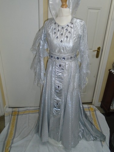 Schneekönigin kleid silber - schneekönigin,