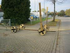 Hafentrailer Bootswagen Rungenwagen Hafenwagen für Kielboot Segelboot