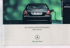 Prospekt Mercedes Der E 200 NGT von 8.2004 YM2K