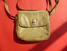 Handtasche, Damen, Leder, sand farben, hellbraun, Patterson