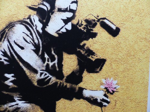 Banksy reprodutions - banksy,