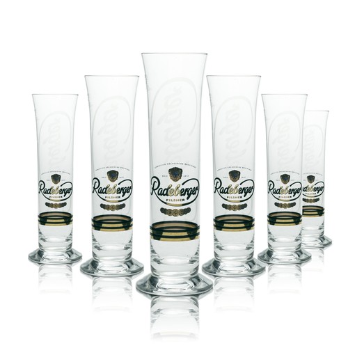 Radeberger bier glas - glas, 0,25l