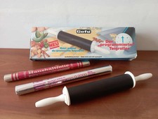 GEFU einstellbarer Teigausroller, Nudelholz, Neuwertig, VEB