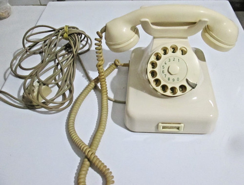 W48 telefon elfenbeinfarben - ot,