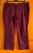 BIG & CHIC JEANS HOSE Größe 50 (W42/L28) in Bordeaux