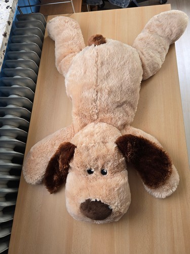 Großer kuschelhund 90cm - großer,