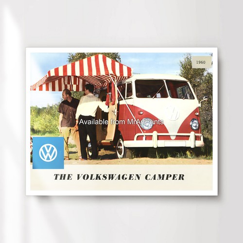 Volkswagen camper auto - volkswagen, werbung