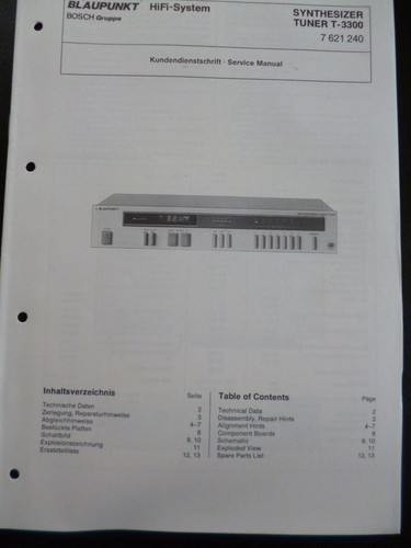 Original service manual - original,