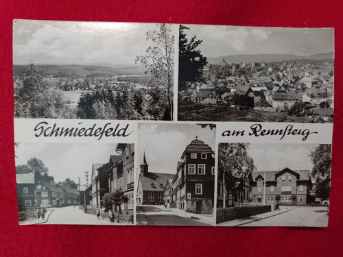 Schmiedefeld 1971 postamt - 1971.,