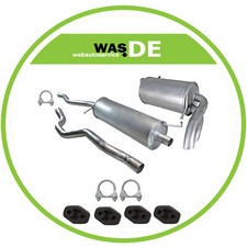 Auspuffanlage Auspuff ab Kat VW Sharan Ford Galaxy Seat Alhambra 1.9 TDI