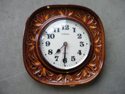 Dugena keramik wanduhr kienzle - keramik,