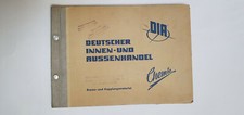 Spezial Katalog der VVB Plasta JURID Deutscher Innen- und Aussenhandel DDR 