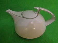 Teekanne  1,3 Liter Tac Platin / Platinum  Designer Gropius TAC  von Rosenthal