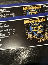 2 mal Böse Onkelz  Tickets