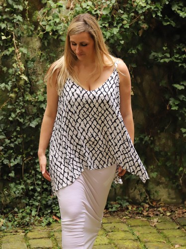 Mat fashion lagenlook - -,