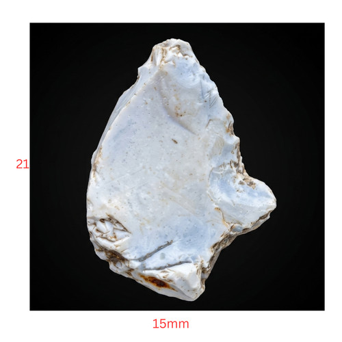 Irish flint microlith - flint,