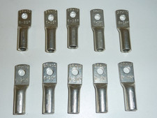 10 Kabelschuhe Rohrkabelschuhe GPH10 25 mm² M6 langer Schaft Kabelschuh Konvolut