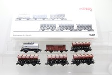 H0 Märklin 46351 DB Muldenkippwagen Set 2 Güterwagen AC OVP N103