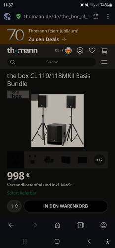 Thomann the box - +, 2