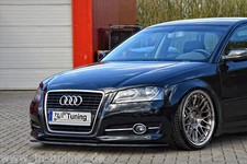 Spoilerschwert Frontspoiler Lippe Cuplippe aus ABS Audi A3 8PA Facelift mit ABE
