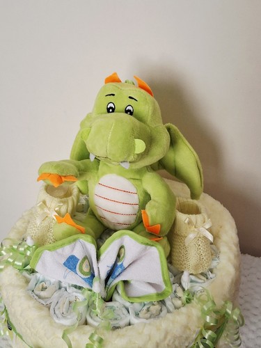 Windeltorte kleiner drache - kleiner,
