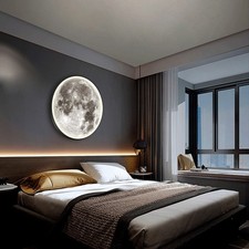 Modern art deco mond - art, lampe,led
