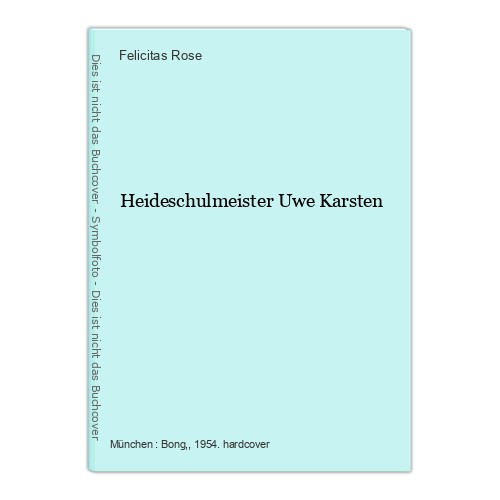Heideschulmeister uwe karsten - heideschulmeister,