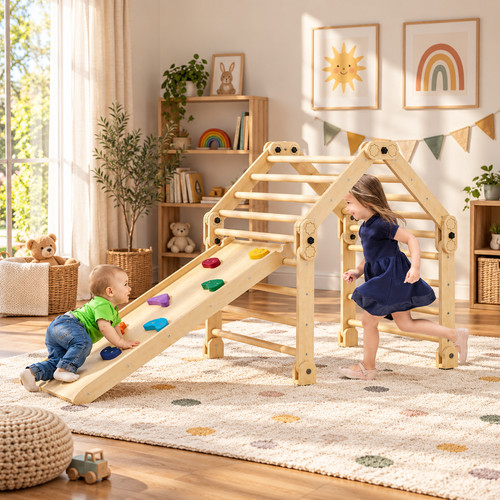 Klettergerüst kinder holz - klettergerüst,