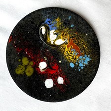 Emaille Schale Teller bunt