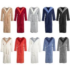 Kapuzen Bademantel Coral