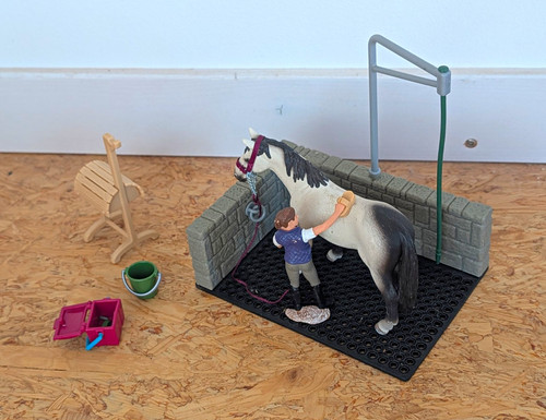 Schleich pferde putzplatz - schleich, pferde-putzplatz