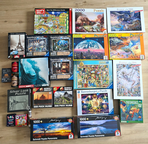 Puzzle set über stück - 20,