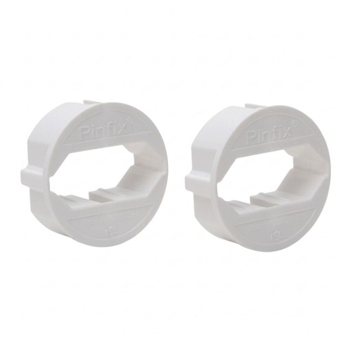 Steckdosenadapter pinfix weiß - steckdosenadapter,