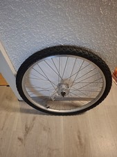 26  Zoll Komplett Vorderlaufrad   559 x 19C Silber mit Nabendynamo Neu!!!!