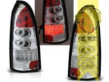 LED Rückleuchten Heckleuchten für Opel Astra G Caravan weiss chrom
