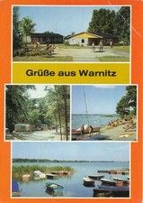 alte AK Grüße aus Warnitz -