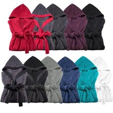 Kapuzen Bademantel Damen