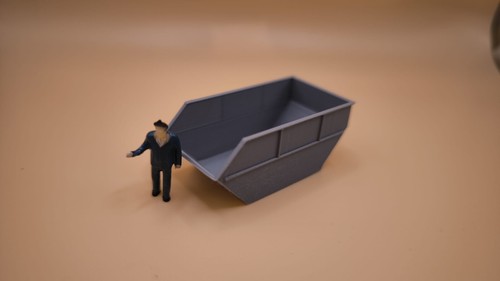 Absetzcontainer absetzmulde - h0, absetzcontainer-absetzmulde