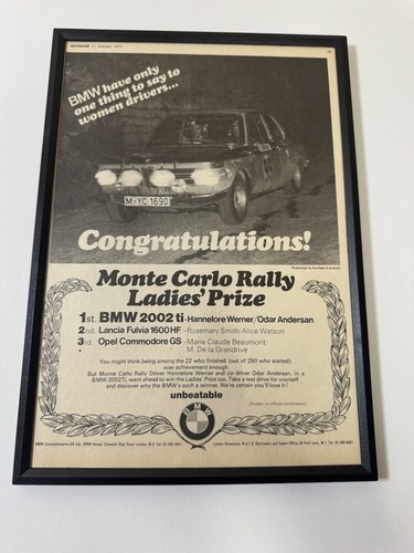 Gerahmt original oldtimer - original, 1971