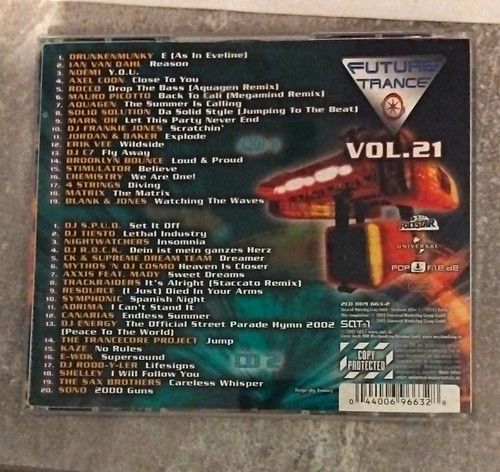 Future trance vol cd - trance,