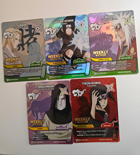 Naruto mythos tcg weekly - mythos,