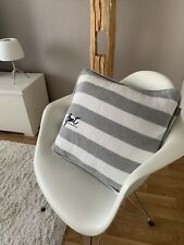 Gant Kissenhülle Kissenbezug Kissen Bezug Stern Sylt Grau Sansibar 50x50 NP79,-€