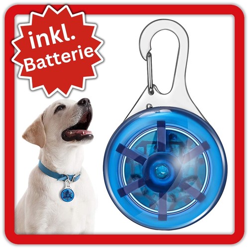 Led hundehalsband - 1-8,