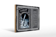 Holzschild Berufe 40x30 cm Fliesenleger maß genauer Gestalter